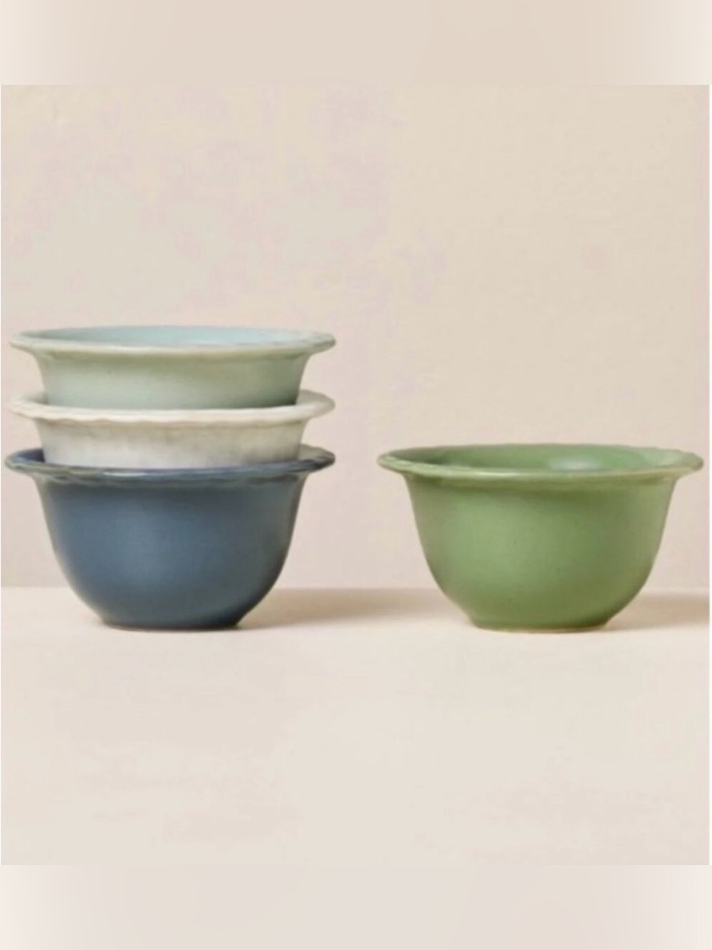 Hearth & Hand with Magnolia Mini Stoneware Bowls NIP